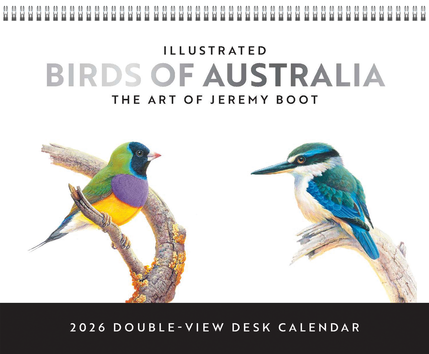 Birds of Australia - 2026 Double View Desk Easel