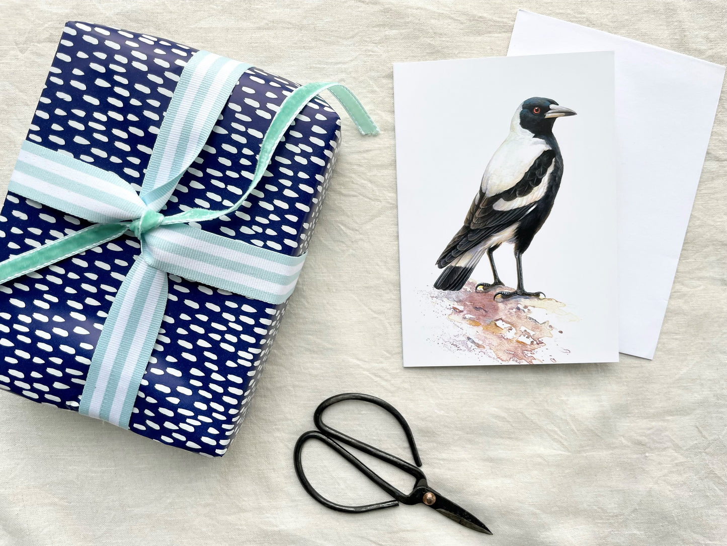 Blank Card - Magpie