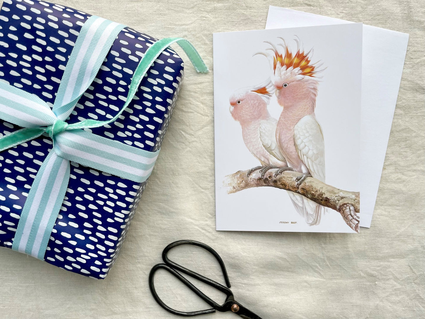 Gift Tag - Pink Cockatoo