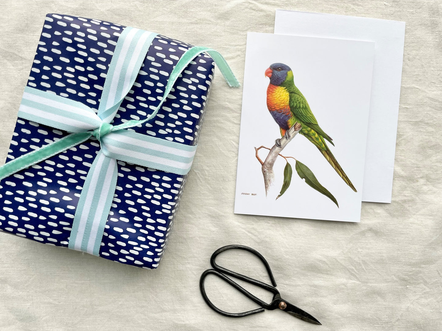 Blank Card - Rainbow Lorikeet