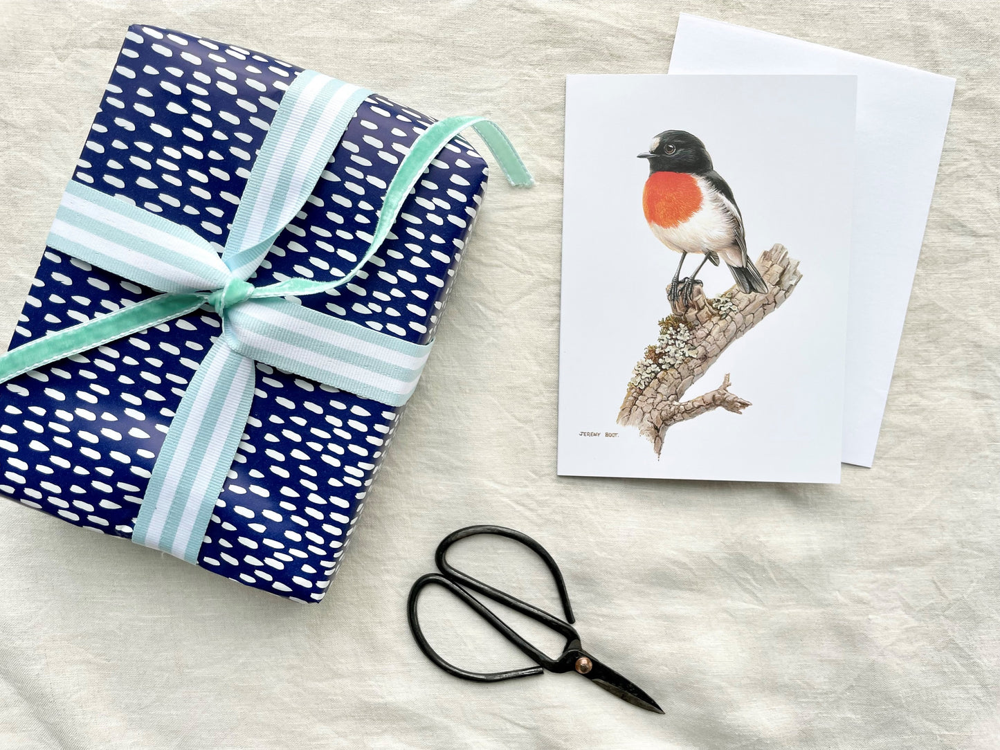 Blank Card - Scarlet Robin