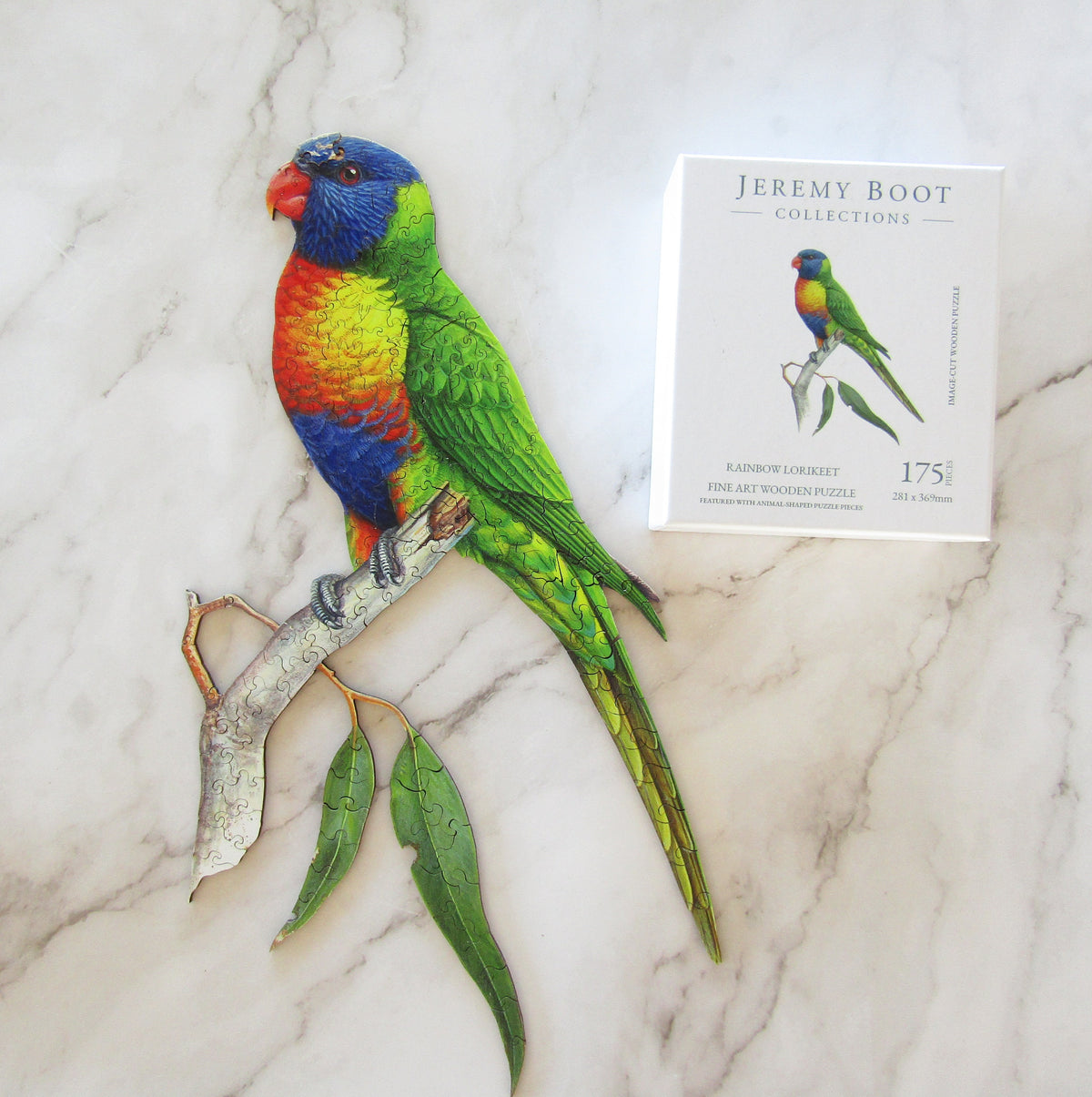 Timber Puzzle - Rainbow Lorikeet