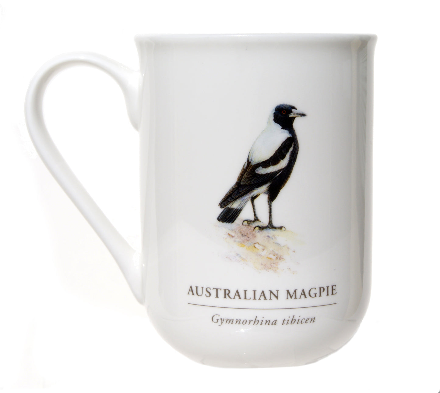 Fine Bone China Cups - Magpie