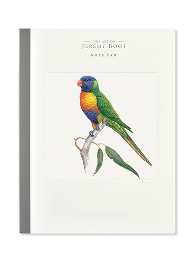 Note pad - Rainbow Lorikeet