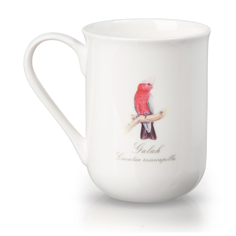 Fine Bone China Cups - Galah