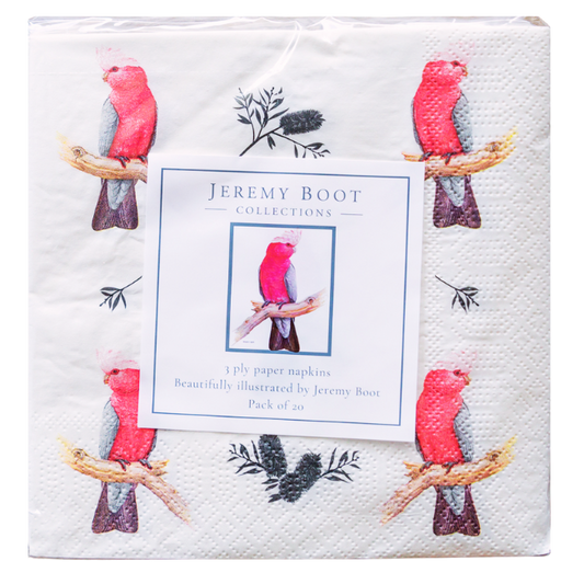 Paper Napkins - Galah (Pack of 20)