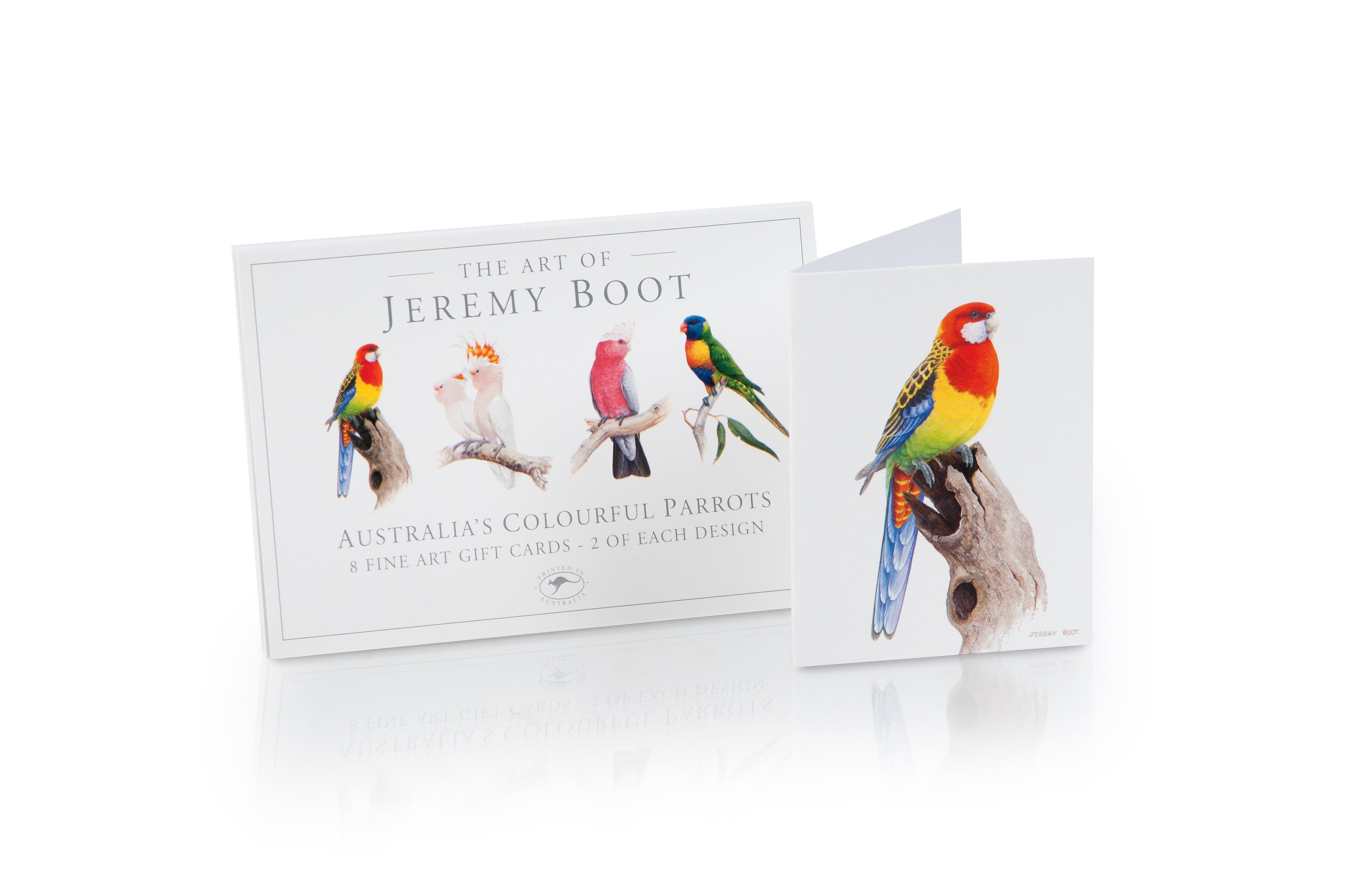 Jeremy Gift Gift Tag Pack - Australian Colourful Parrots – Jeremy Boot Collections