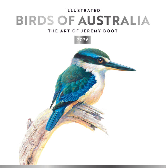 Birds of Australia - 2026 Deluxe Wall Calendar