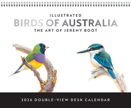 Birds of Australia - 2026 Double View Desk Easel