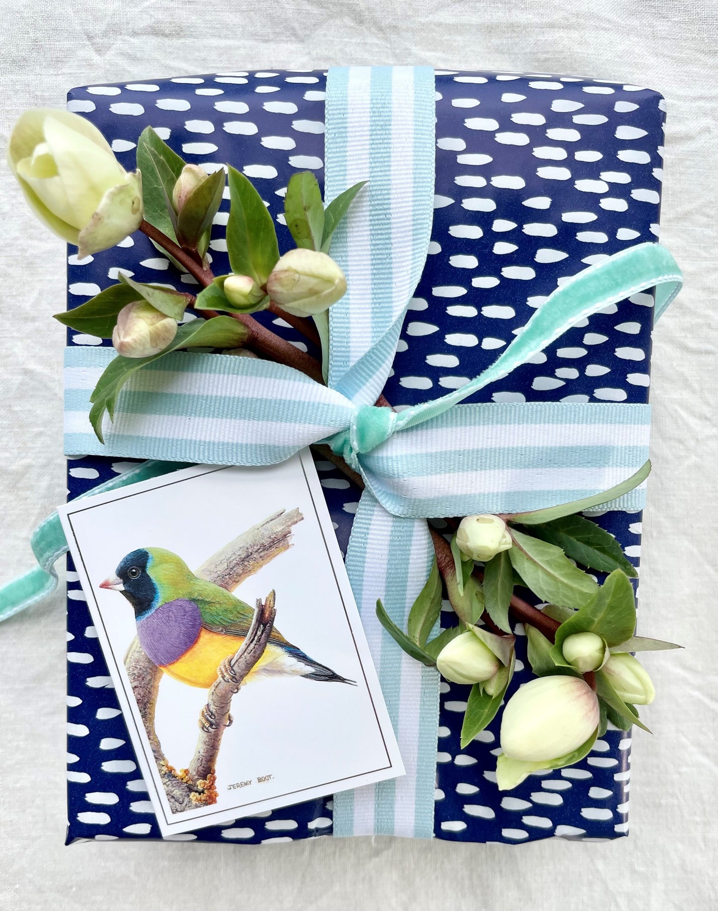 Gift Tag - Gouldian Finch