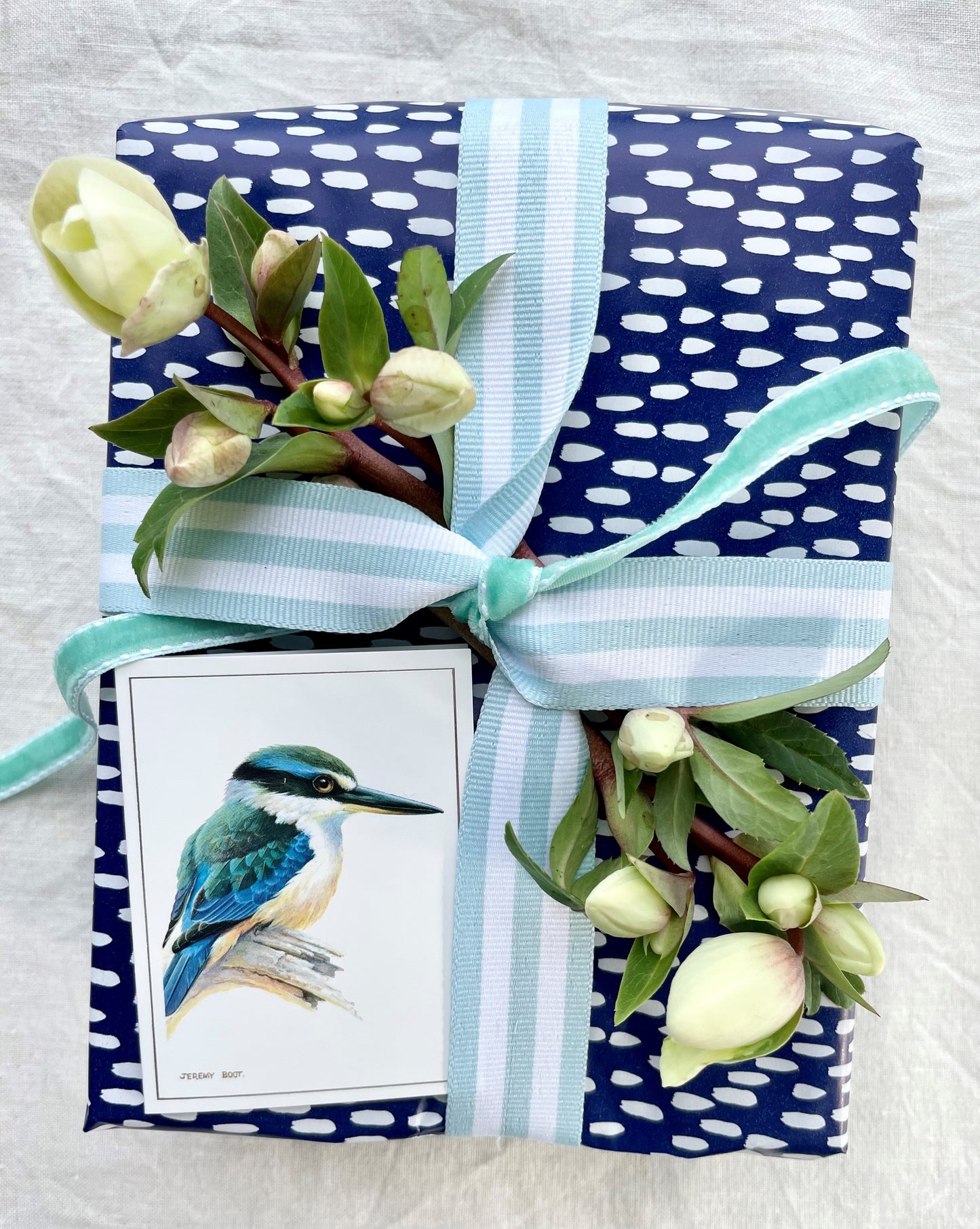 Gift Tag - Sacred Kingfisher