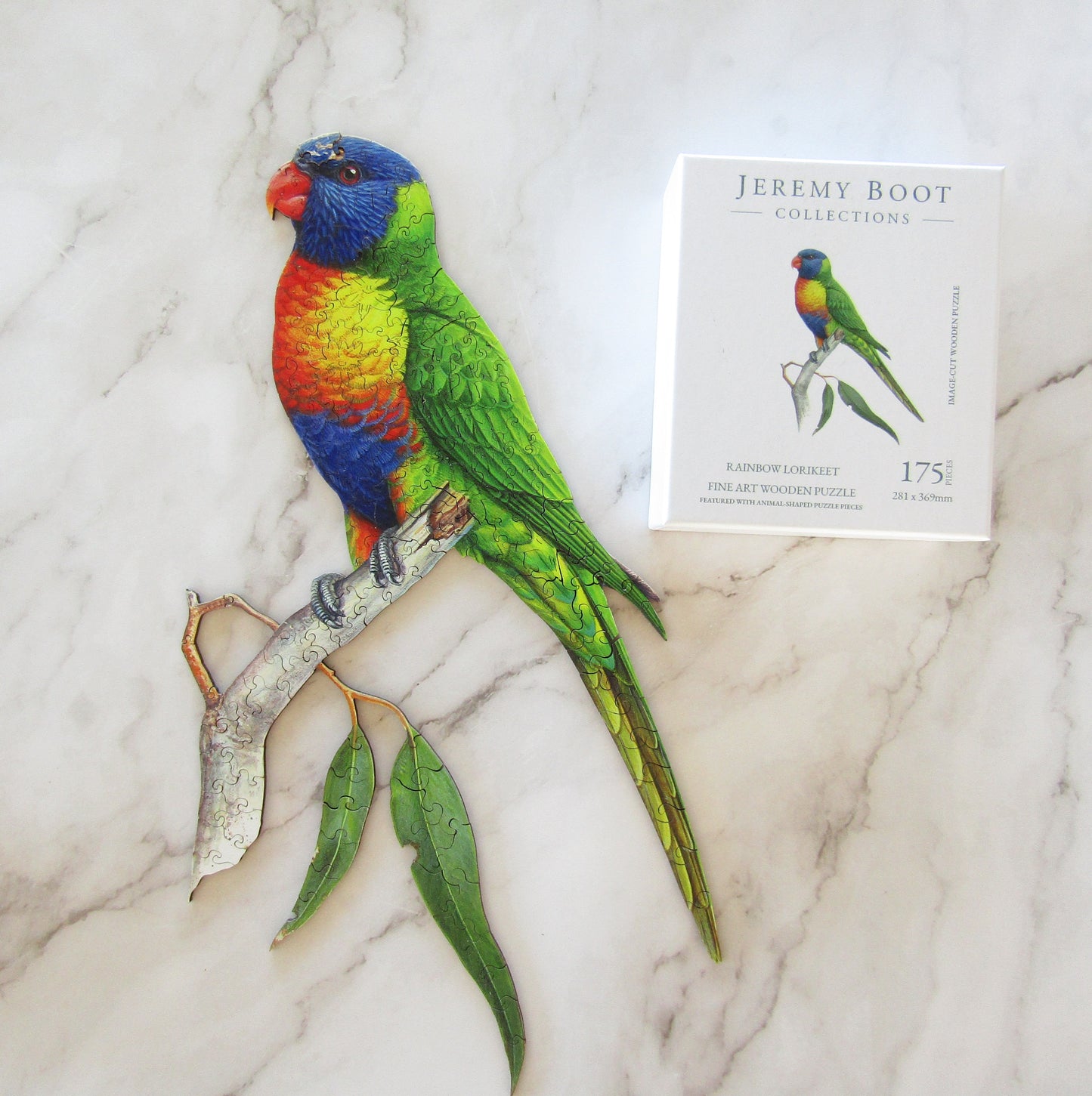 Timber Puzzle - Rainbow Lorikeet