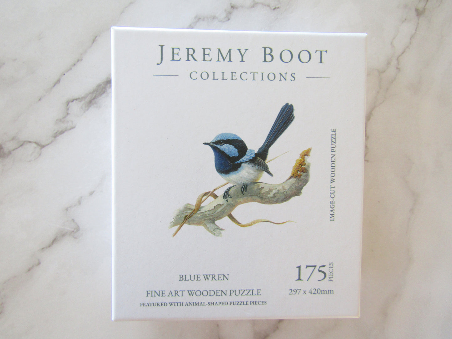 Timber Puzzle - Blue Wren