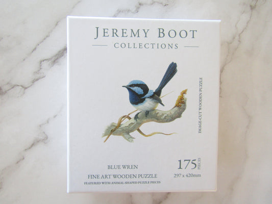 Timber Puzzle - Blue Wren