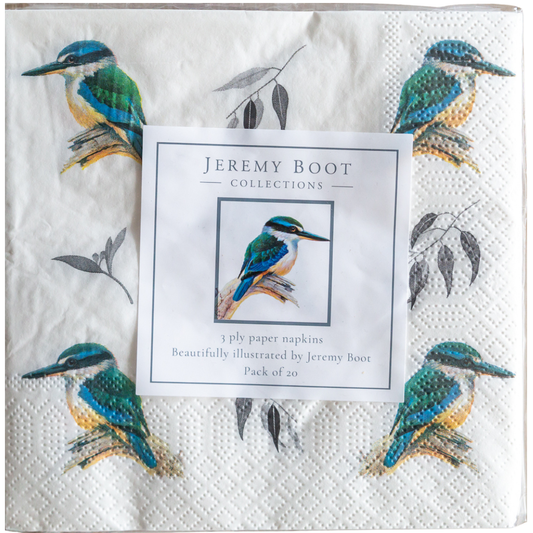 Paper Napkins - Sacred Kingfisher (Pack of 20)