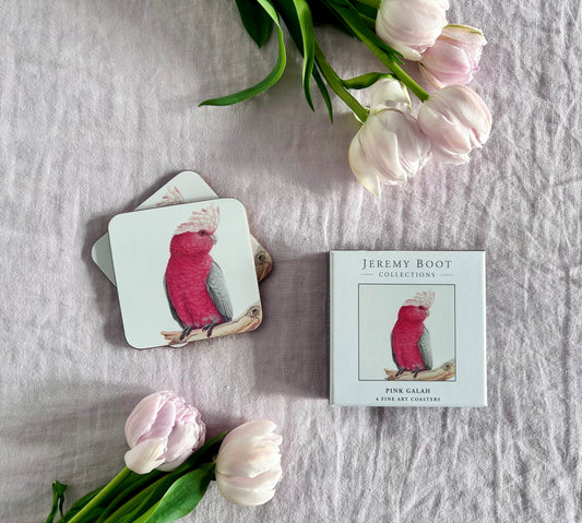 Galah Coasters (set of 4)